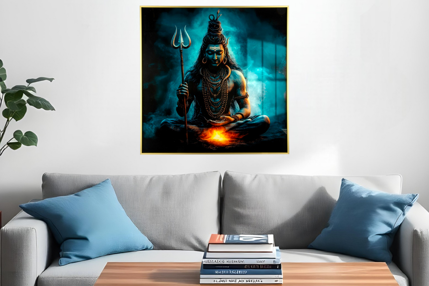 Lord Shiva Divine Wall Art