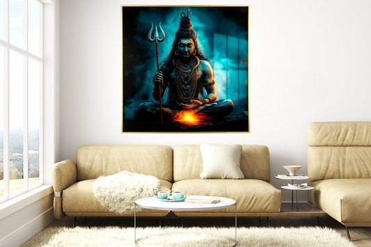 Lord Shiva Divine Wall Art