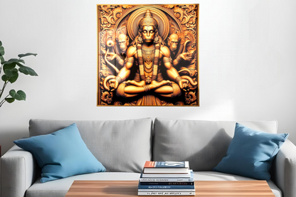 Lord hanuman Divine Wall Art