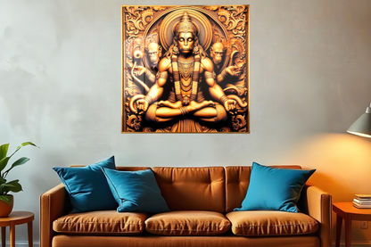 Lord hanuman Divine Wall Art